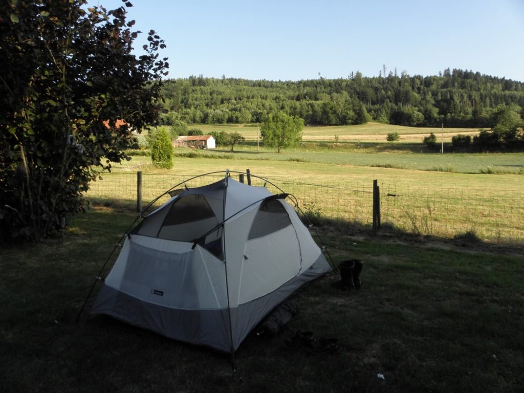 Campsite in France