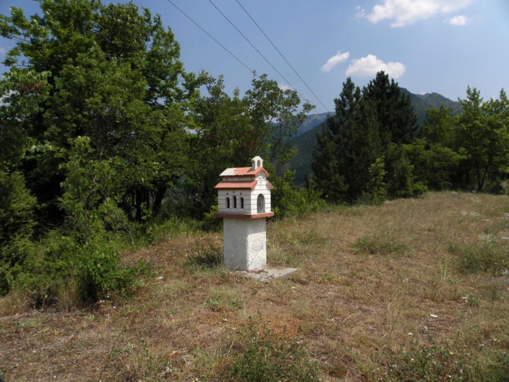 Kandylakia, the roadside shrine - one of many in Greece