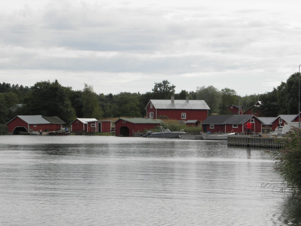 Small village on one of the Aland Islands