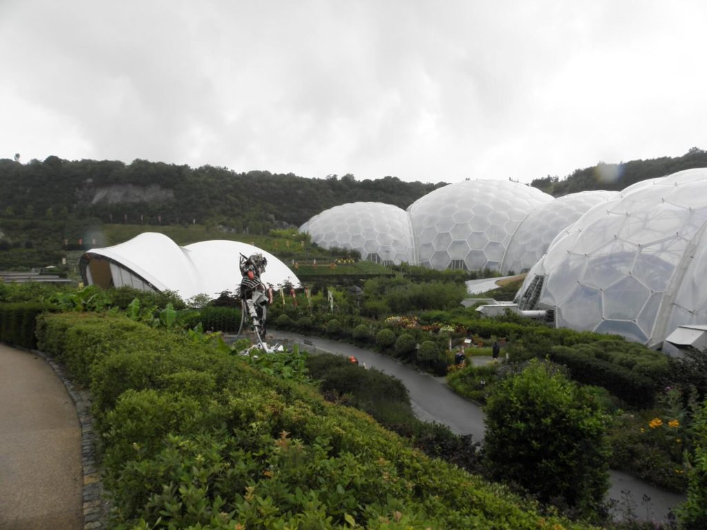 Eden Project - tropical biome domes