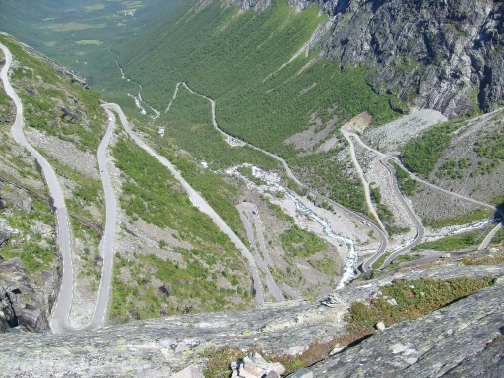 Troll's Way - road no. 63 near the Trollstigen