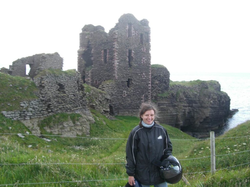 Ruiny zamku niedaleko Wick