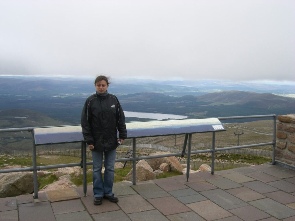 View from the summit of Cairn Gorm