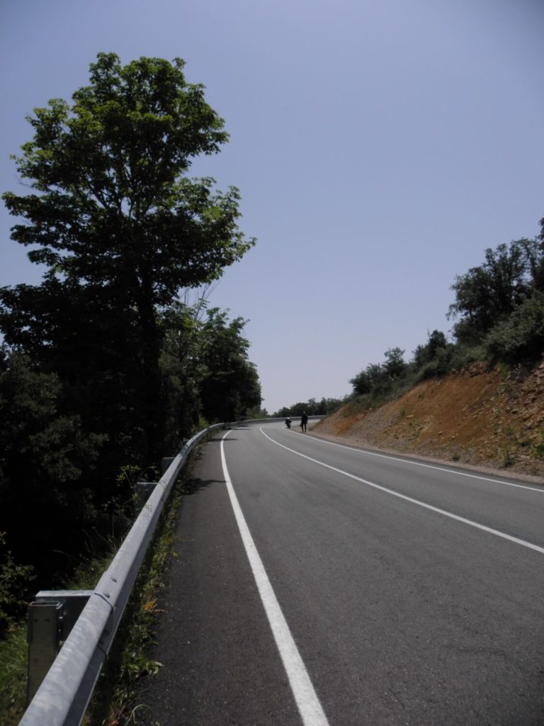 The roads in Spain are very good quality - a joyful drive
